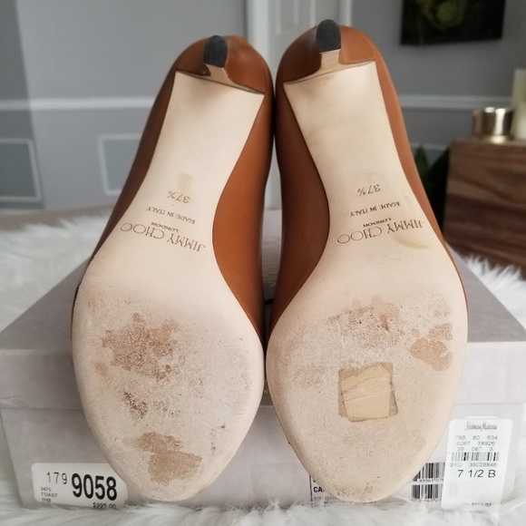 Jimmy Choo Soft Leather Memphis Tie Up Ankle Booties - Picture 4 of 5